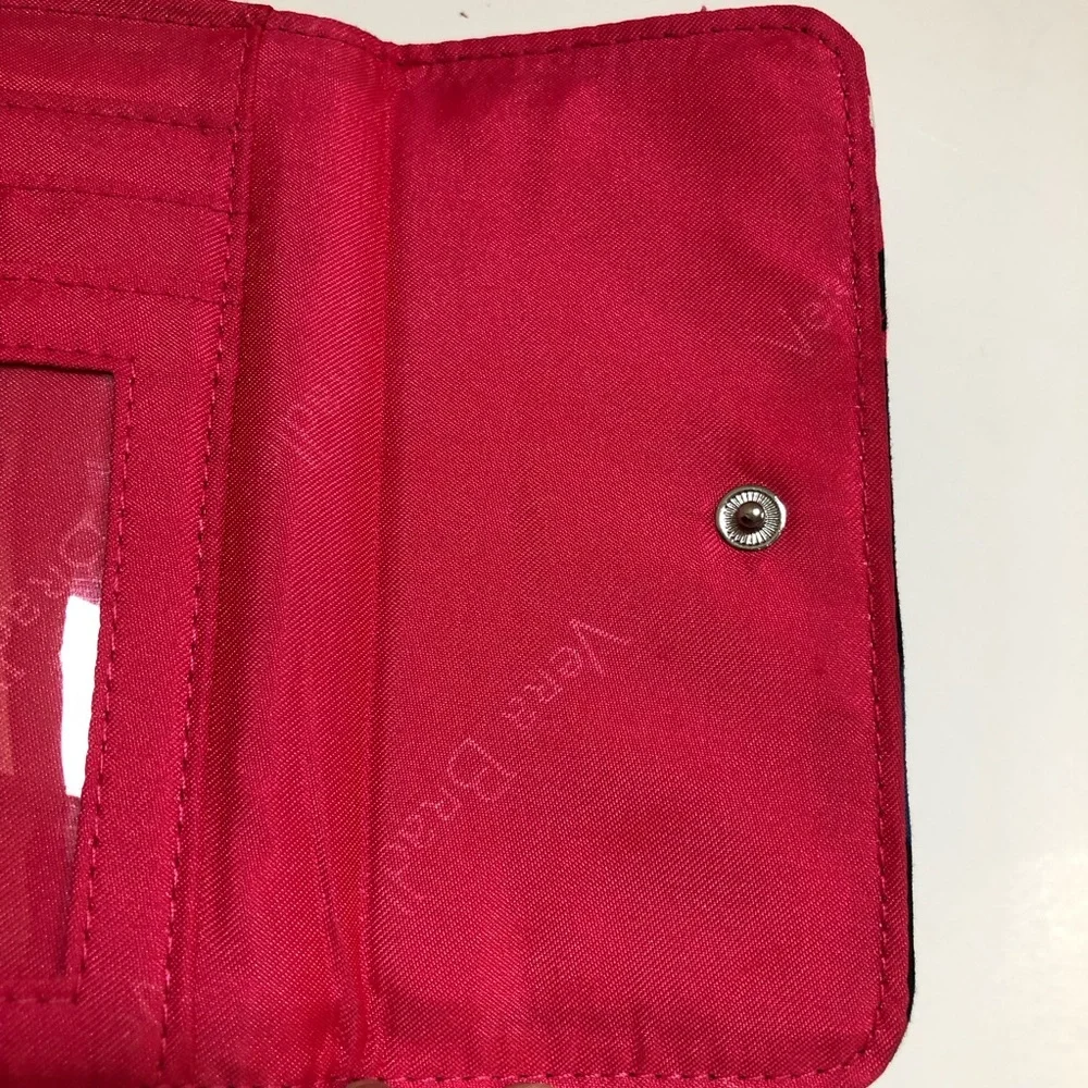 Vera Bradley Twilight Paisley Euro Trifold Wallet